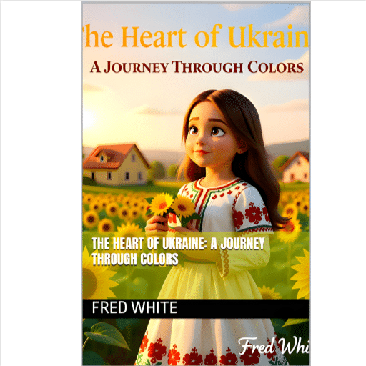 Book cover featuring colorful landscape.